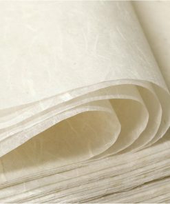 50/100 Sheets FIVEIZERO A4 Mulberry Paper Sheets Natural Fiber Rice Papers.8.3x11.7in Natural Decoupage Tissue Paper for Writing Painting. Decorative &Card Making Papers DIY Craft